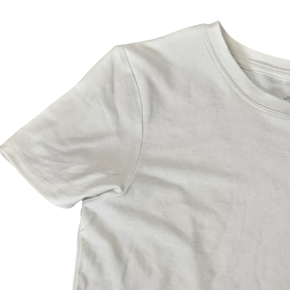 Jockey Women's 2 Pack Essential Short Sleeve T Shirts Blue Ivory Size X Small - Picture 6 of 14